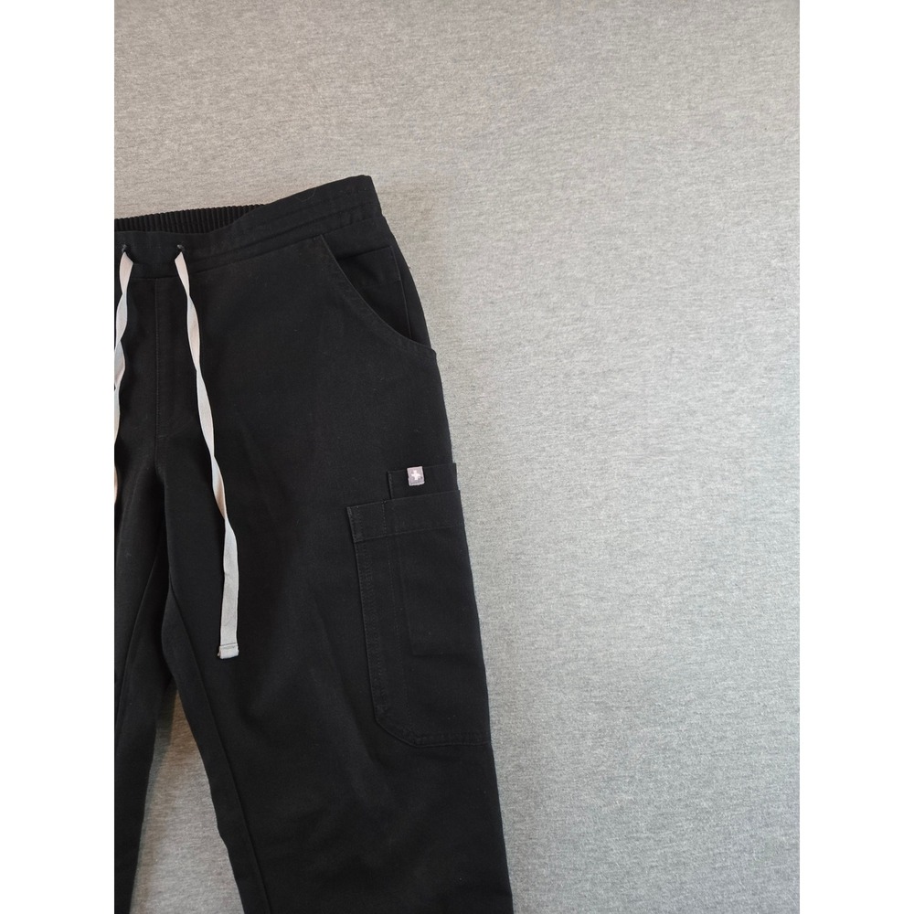 Figs Pants Womens‎ XS Black Yola Skinny Scrub Bottoms TW2000P Medical FionX - Picture 8 of 13
